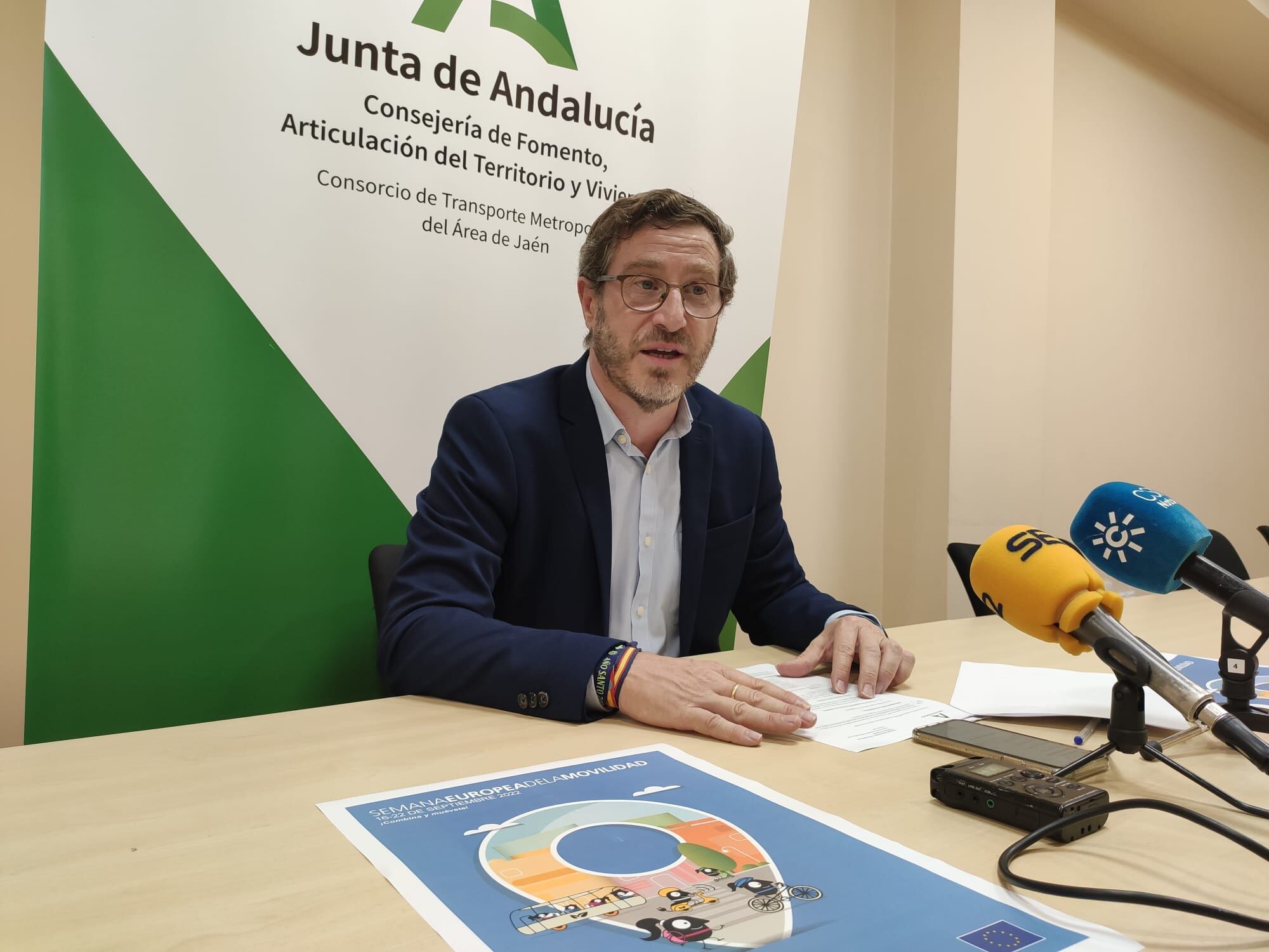 El nuevo delegado territorial de fomento, articulación del territorio y vivienda en Jaén, Miguel Contreras