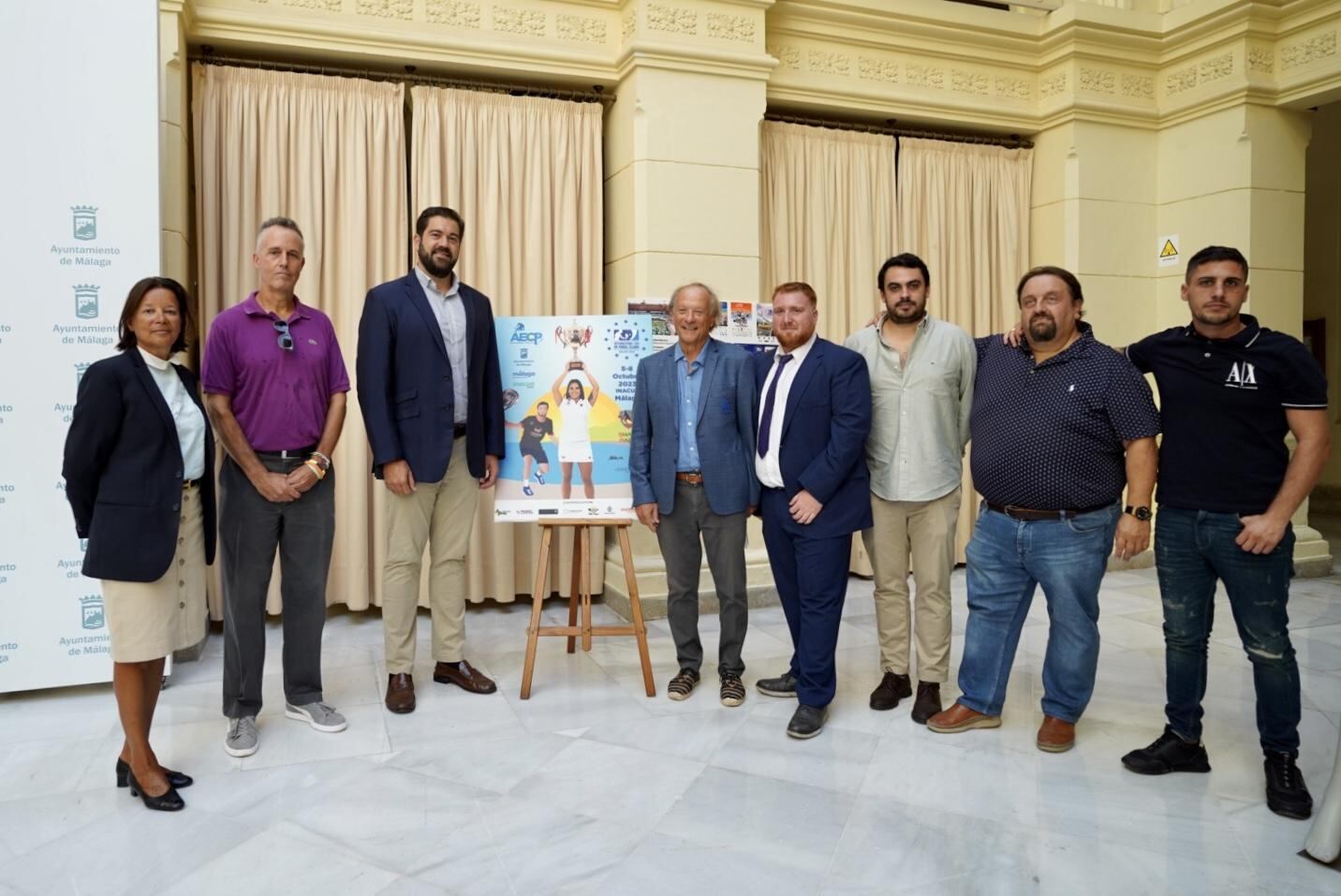 La segunda Copa Internacional de clubes de pádel reunirá a 150 jugadores este viernes y sábado en Málaga