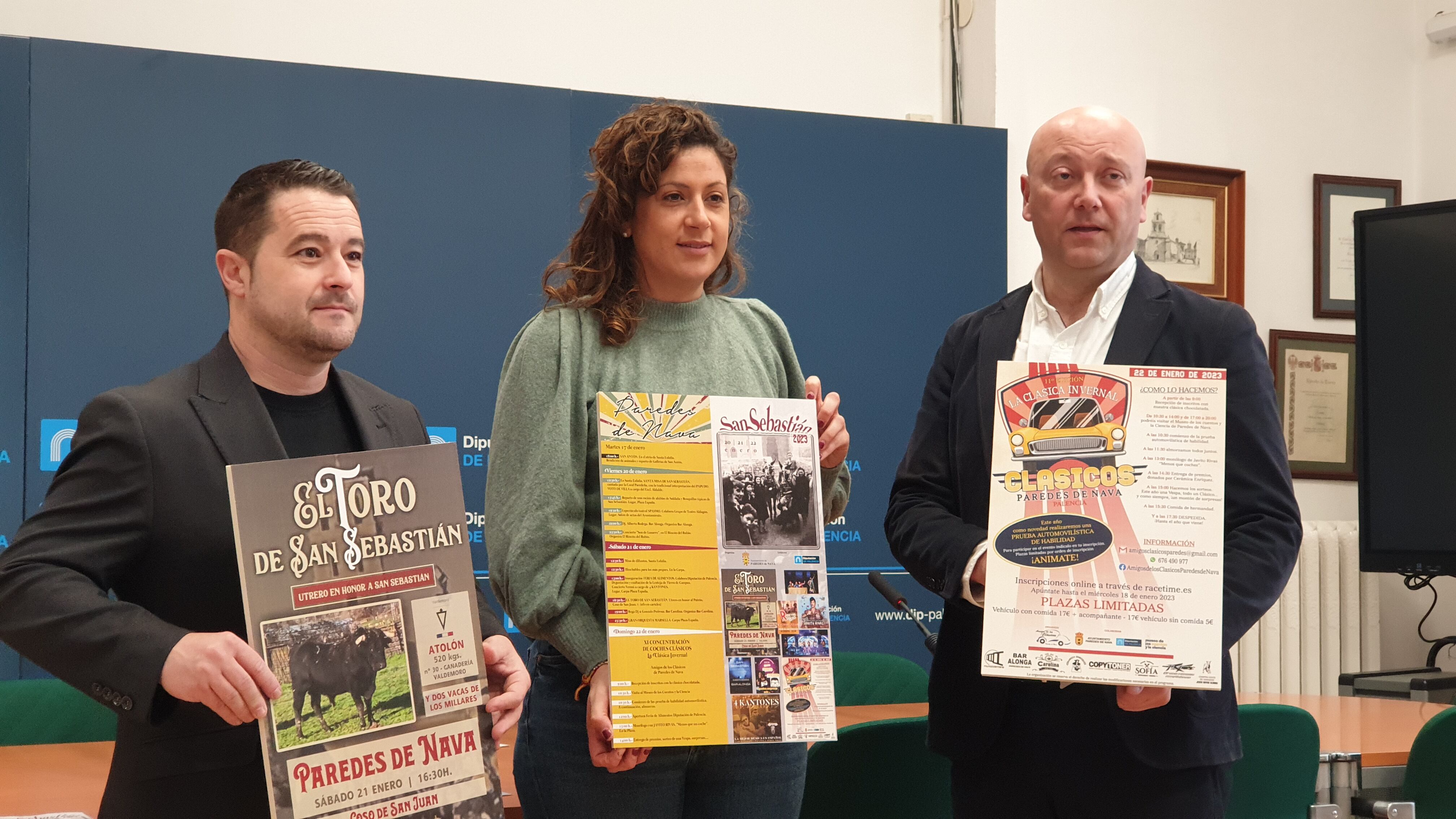 Paredes de Nava celebra San Sebastián con teatro, música, coches, toros y gastronomía