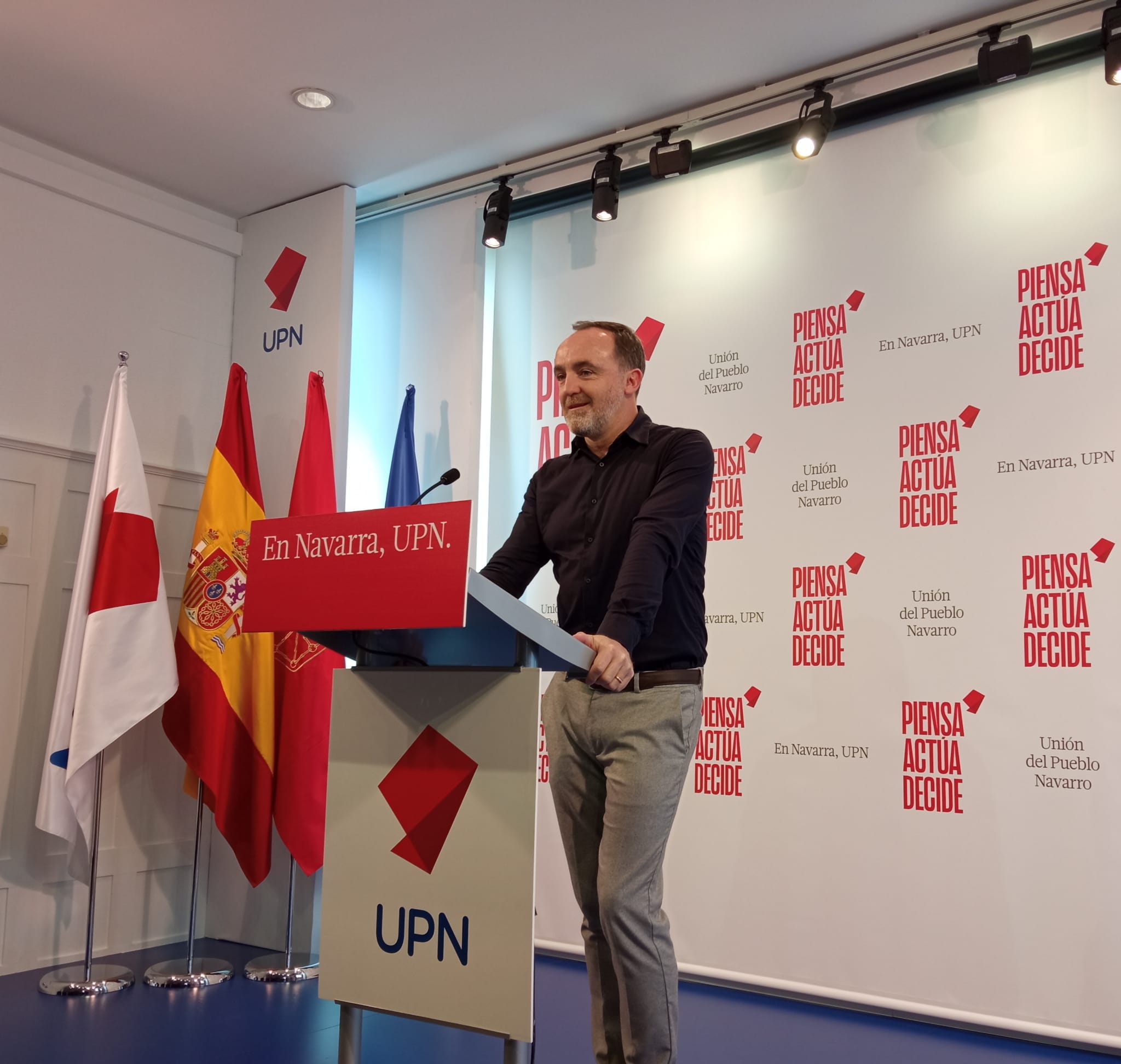 Javier Esparza, presidente de UPN