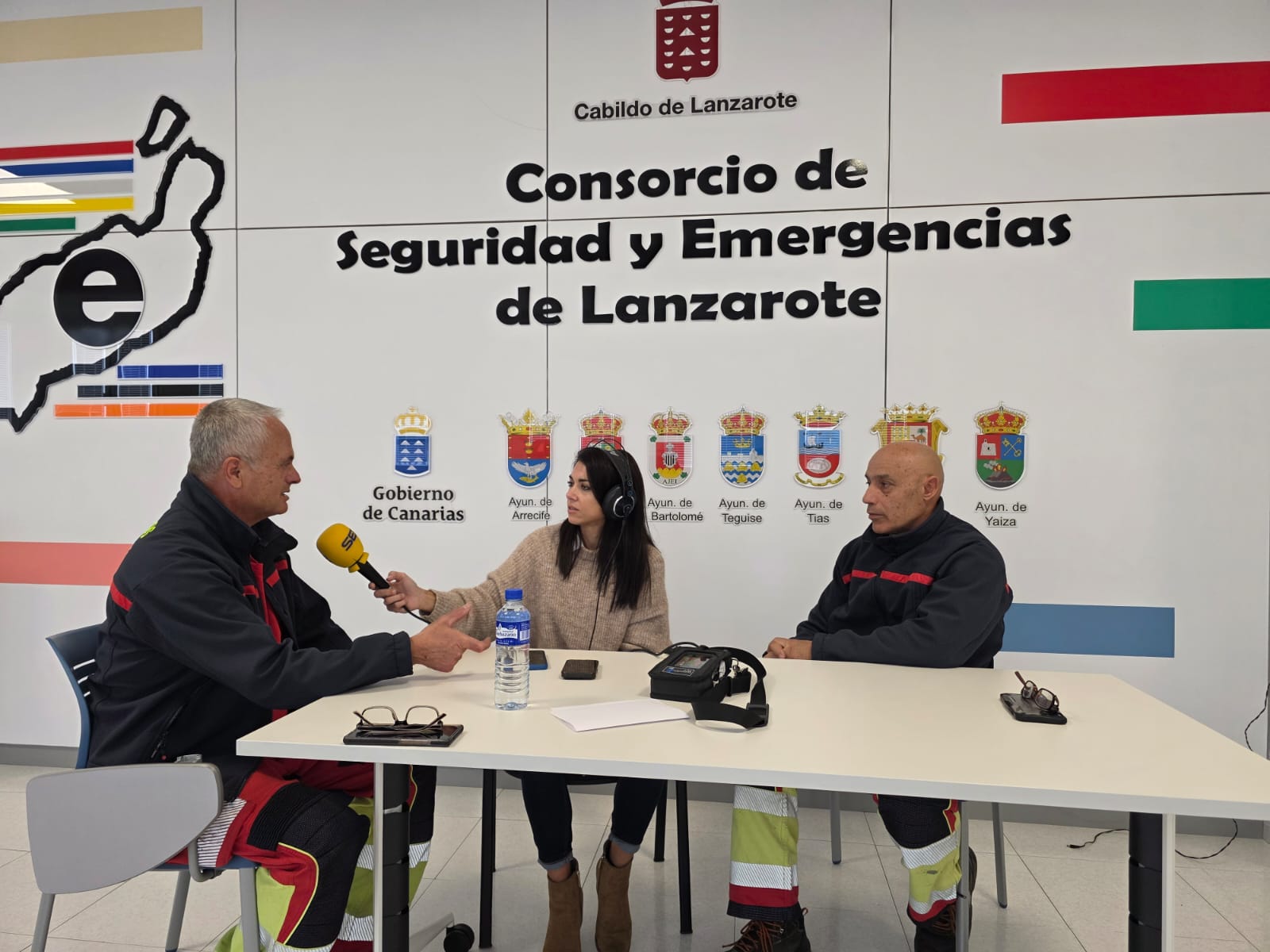 SER Lanzarote en el el 35º Aniversario del Consorcio de Seguridad y Emergencias