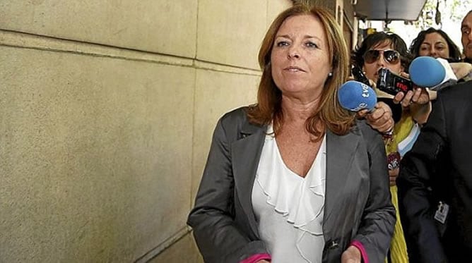 María Dolores Amorós, la última directora general de la Caja de Ahorros del Mediterráneo