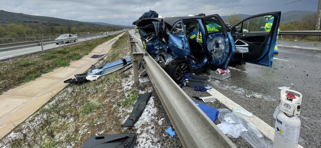 En el rescate participaron dos dotaciones de Bomberos de la Comunidad de Madrid y una unidad de apoyo de Protección Civil de San Sebastián de los Reyes