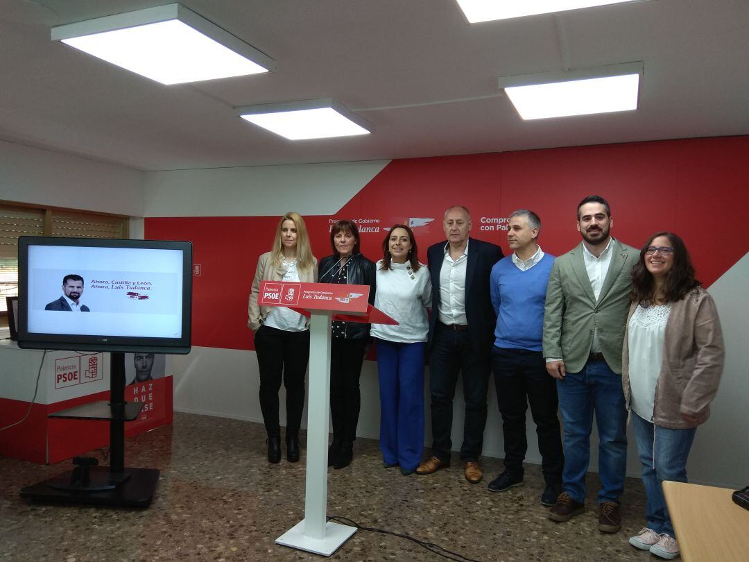 Candidatura del PSOE Palencia a las Cortes de Castilla y León