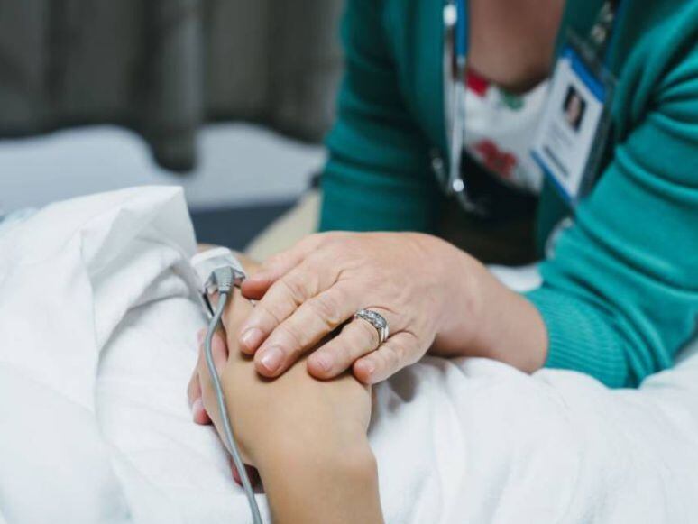 Una foto de archivo sobre la eutanasia. 