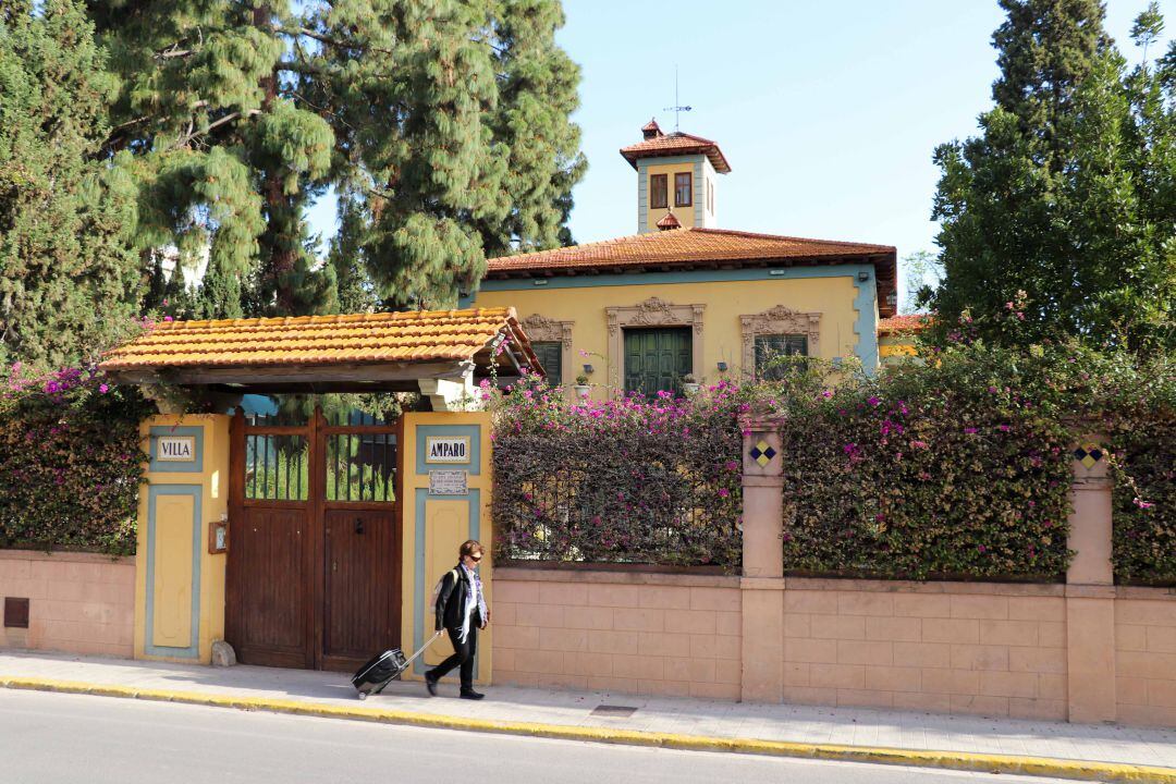 Vivienda donde residió Machado en Rocafort