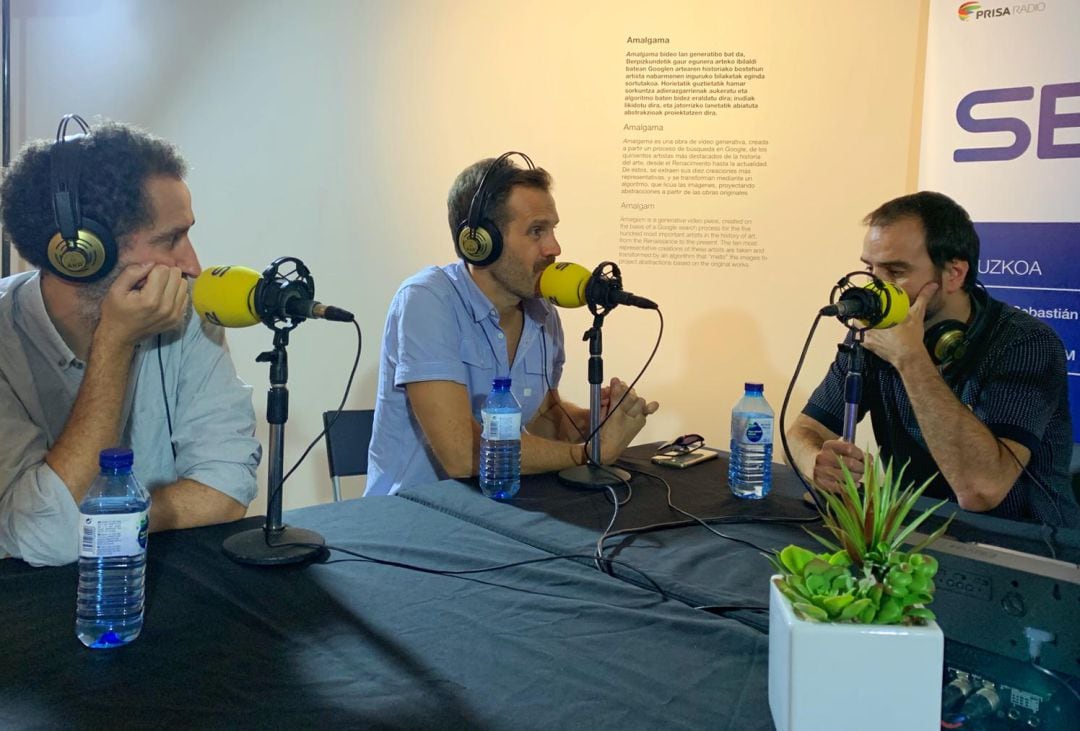 Jon Garaño, Jose Mari Goenaga y Aitor Arregi, directores de &#039;La trinchera infinita&#039;