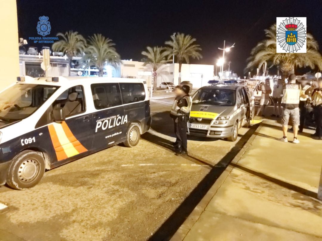 Imagen de archivo de un control policial