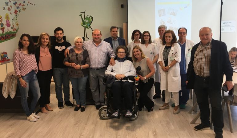 Participantes del proyecto &#039;Color Ilusión&#039; durante su presentación.