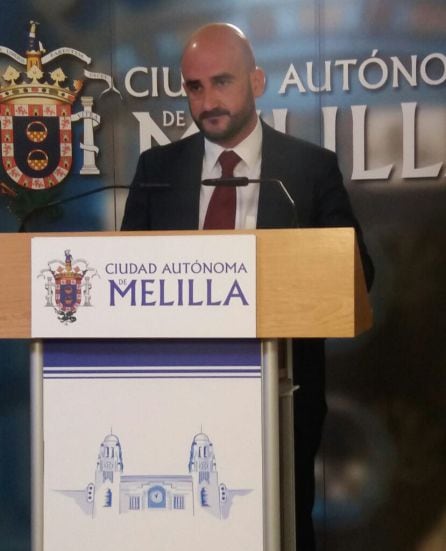 Isidoro González, consejero de Seguridad Ciudadana de Melilla.