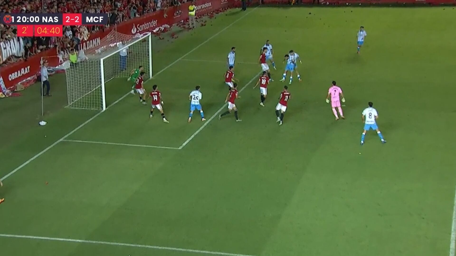 El partido del ascenso entre el Nàstic de Tarragona y el Málaga