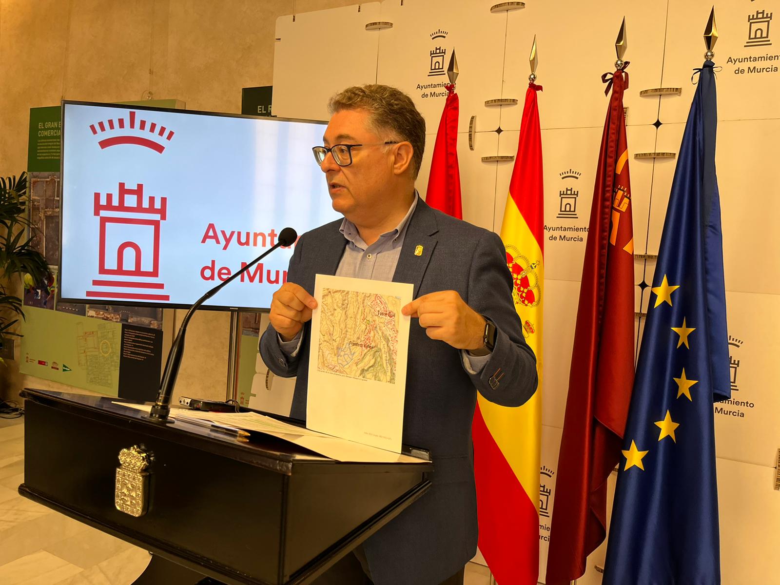 Andrés Guerrero, concejal de Urbanismo y Transición Ecológica del Ayuntamiento de Murcia