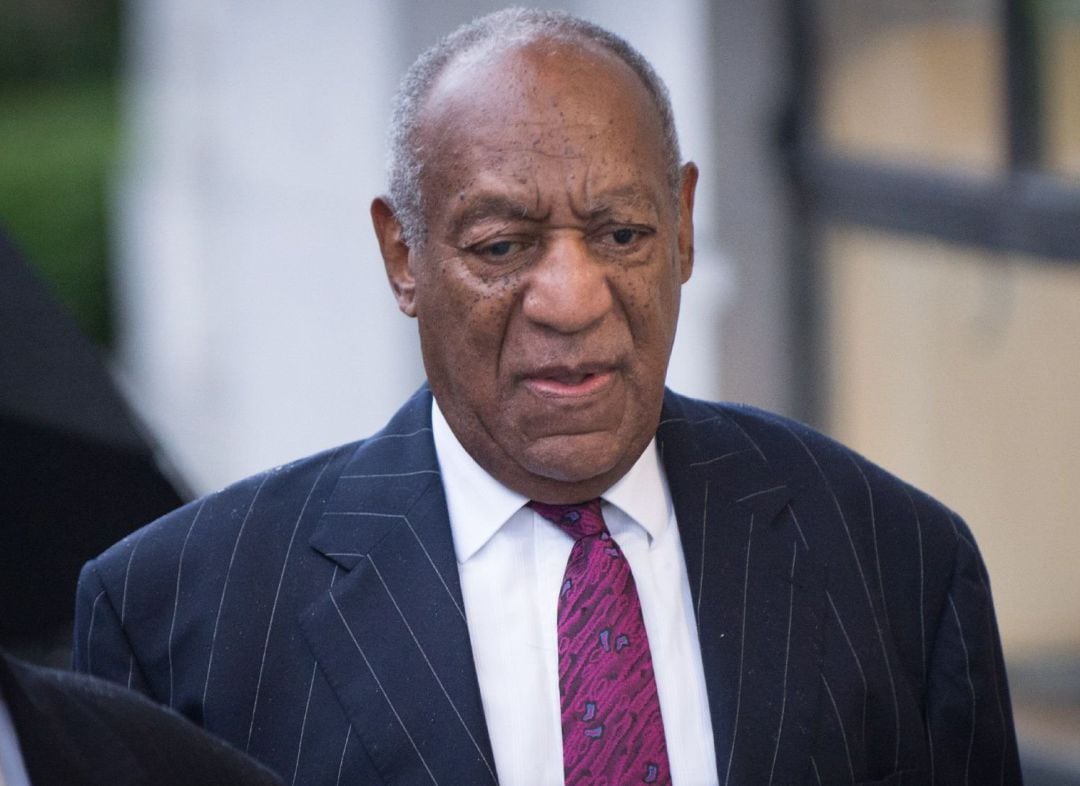 El cómic estadounidense Bill Cosby a su llegada a los juzgados del condado de Montgomery en Norristown, Pensilvania (Estados Unidos)