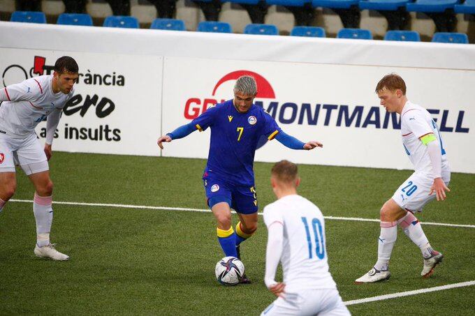 Els centreeuropeus van ser molt superiors al conjunt tricolor i es van imposar per 0 gols a tres