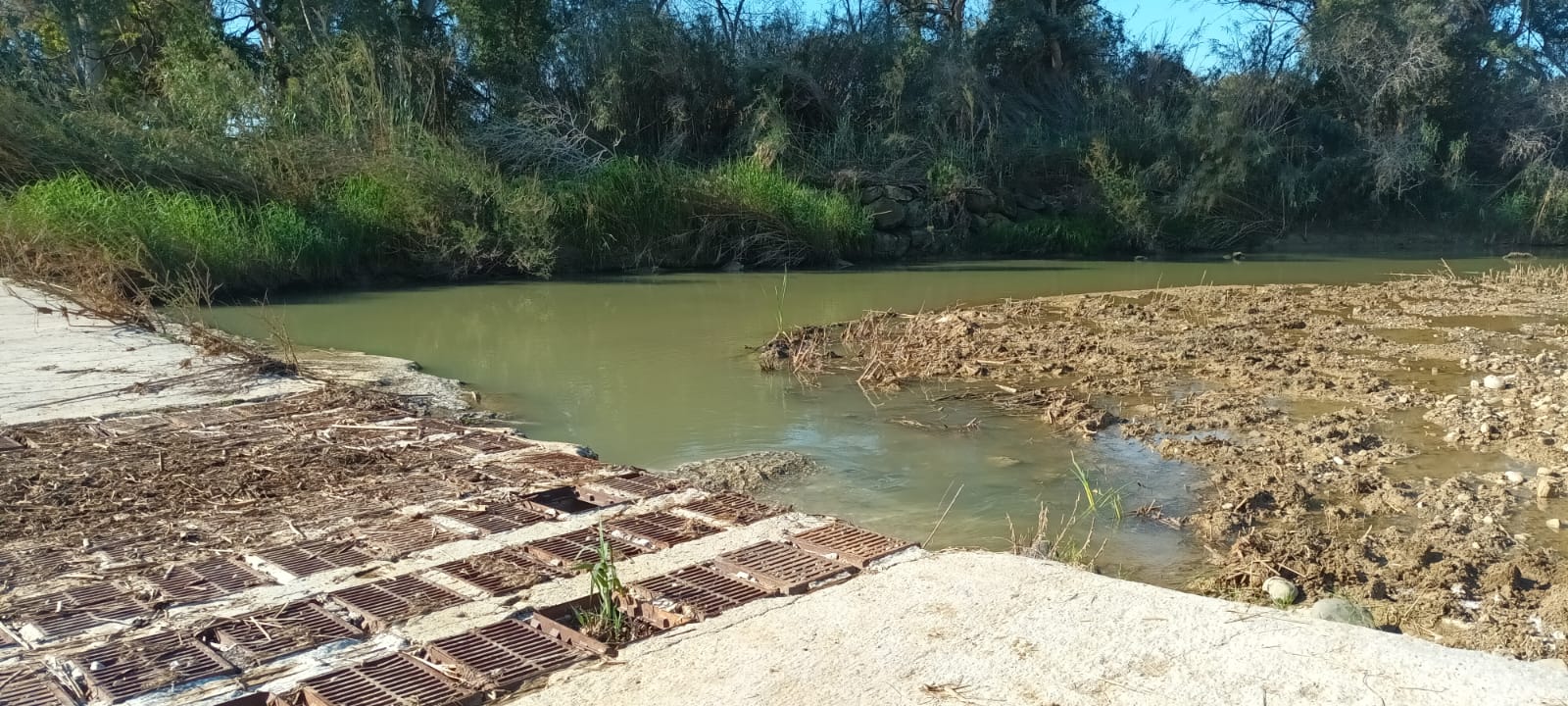 Limpieza del río Guadalhorce