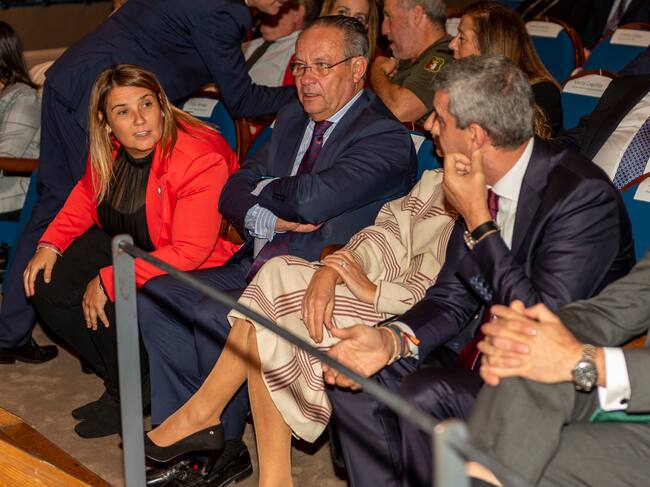 Tita García junto a Juan Alfonso Ruíz Molina