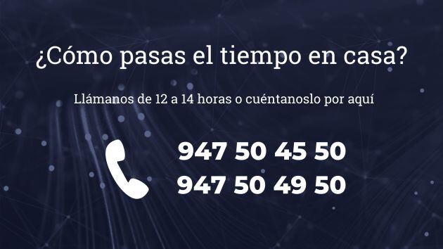 ¡Cuéntanos qué haces en casa!