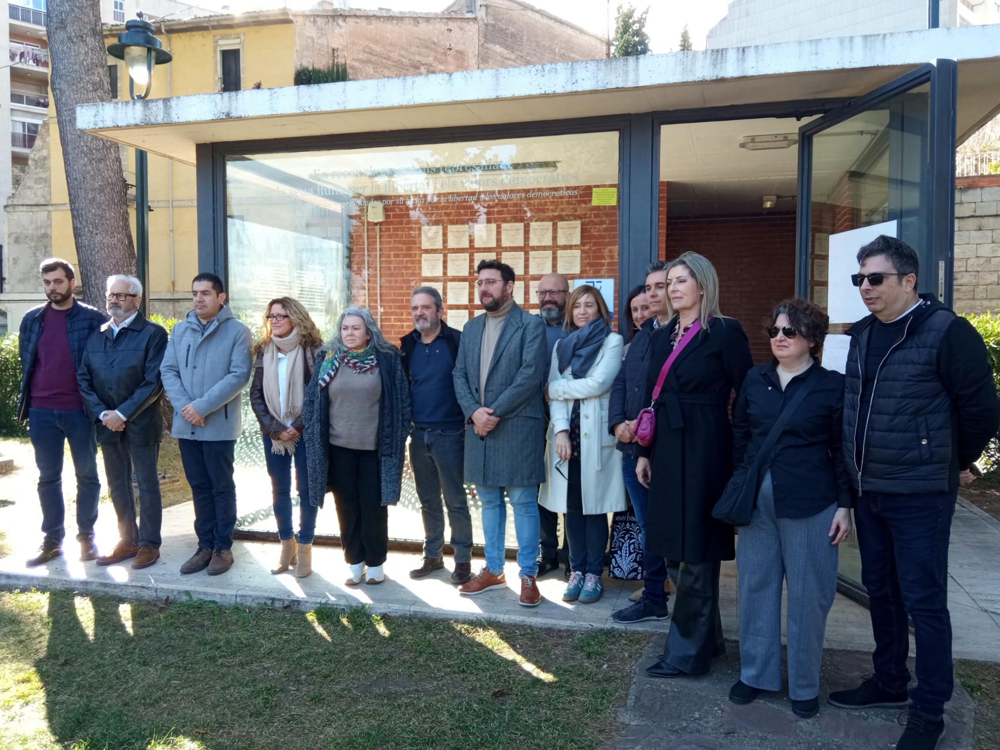 Alcoy ha celebrado una acto para conmemorar el Día Internacional en Memoria de las Víctimas del Holocausto.