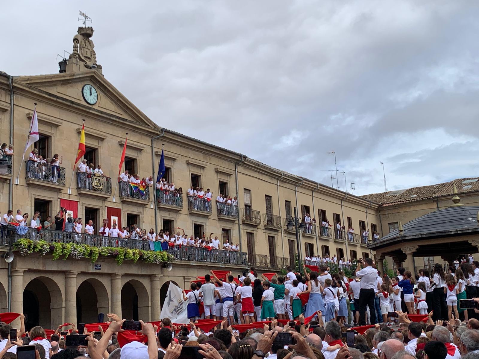 Lanzamiento del cohete de Tafalla