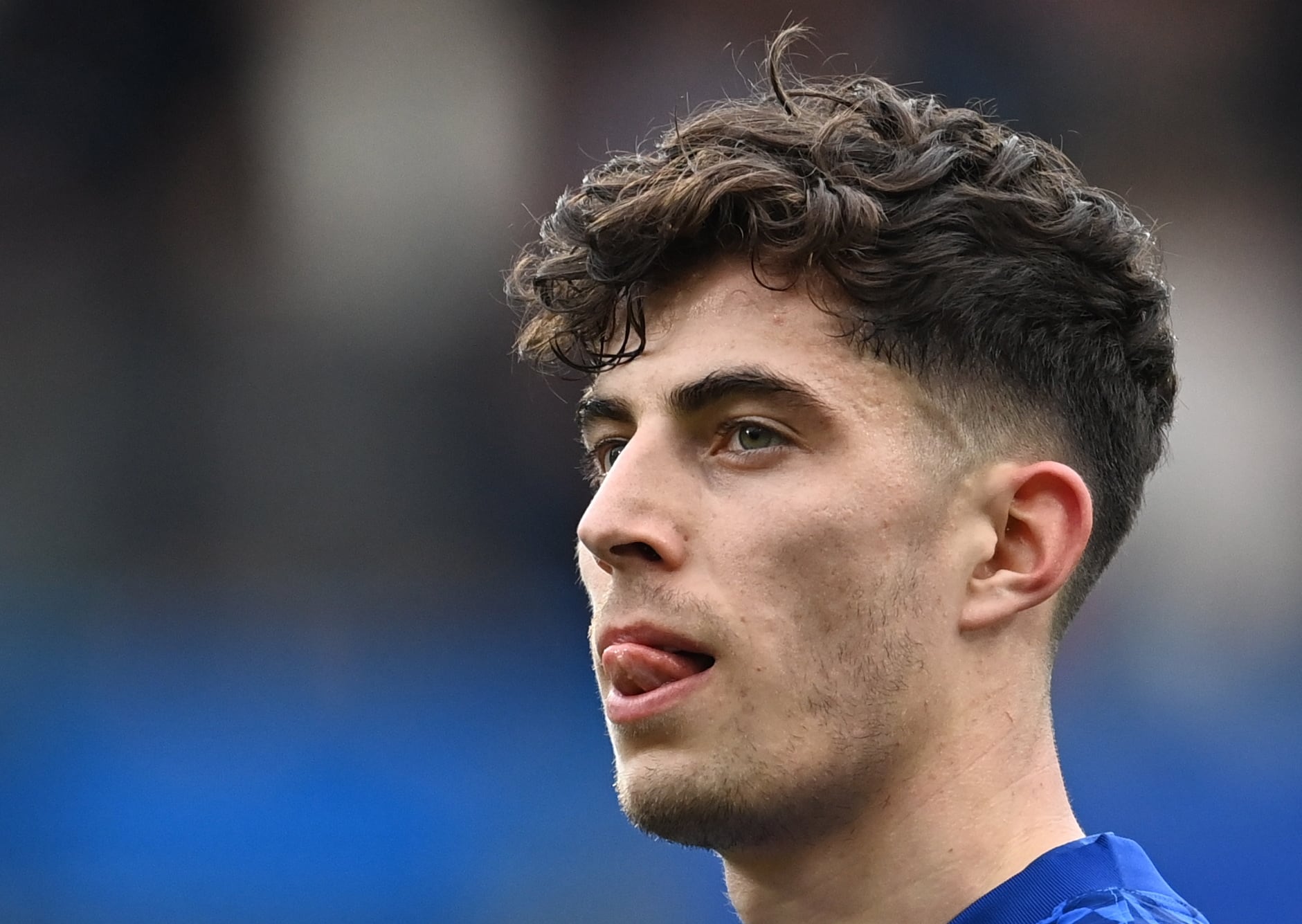 Kai Havertz, durante un partido con el Chelsea