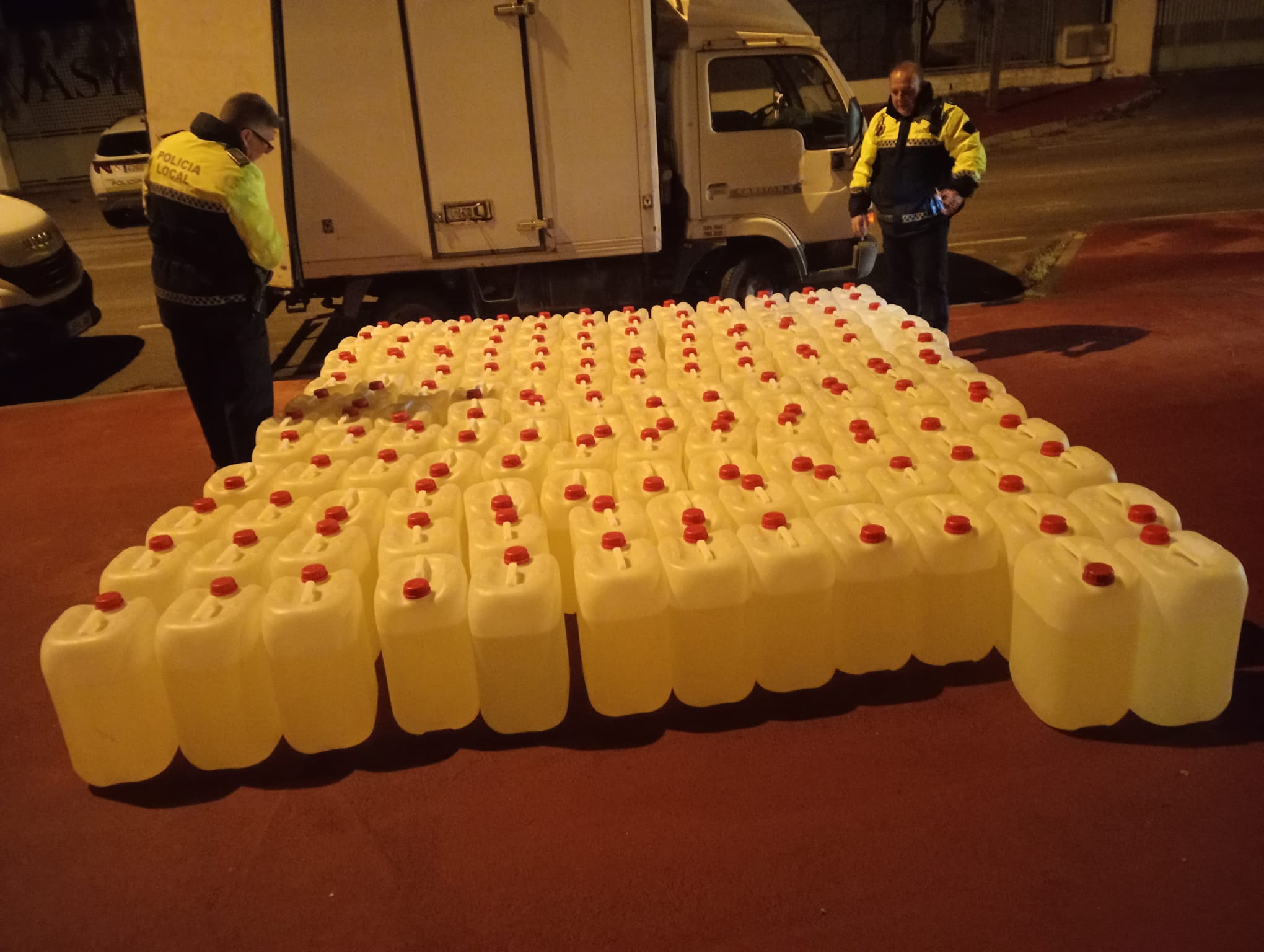 Operación contra el petaqueo en Jerez