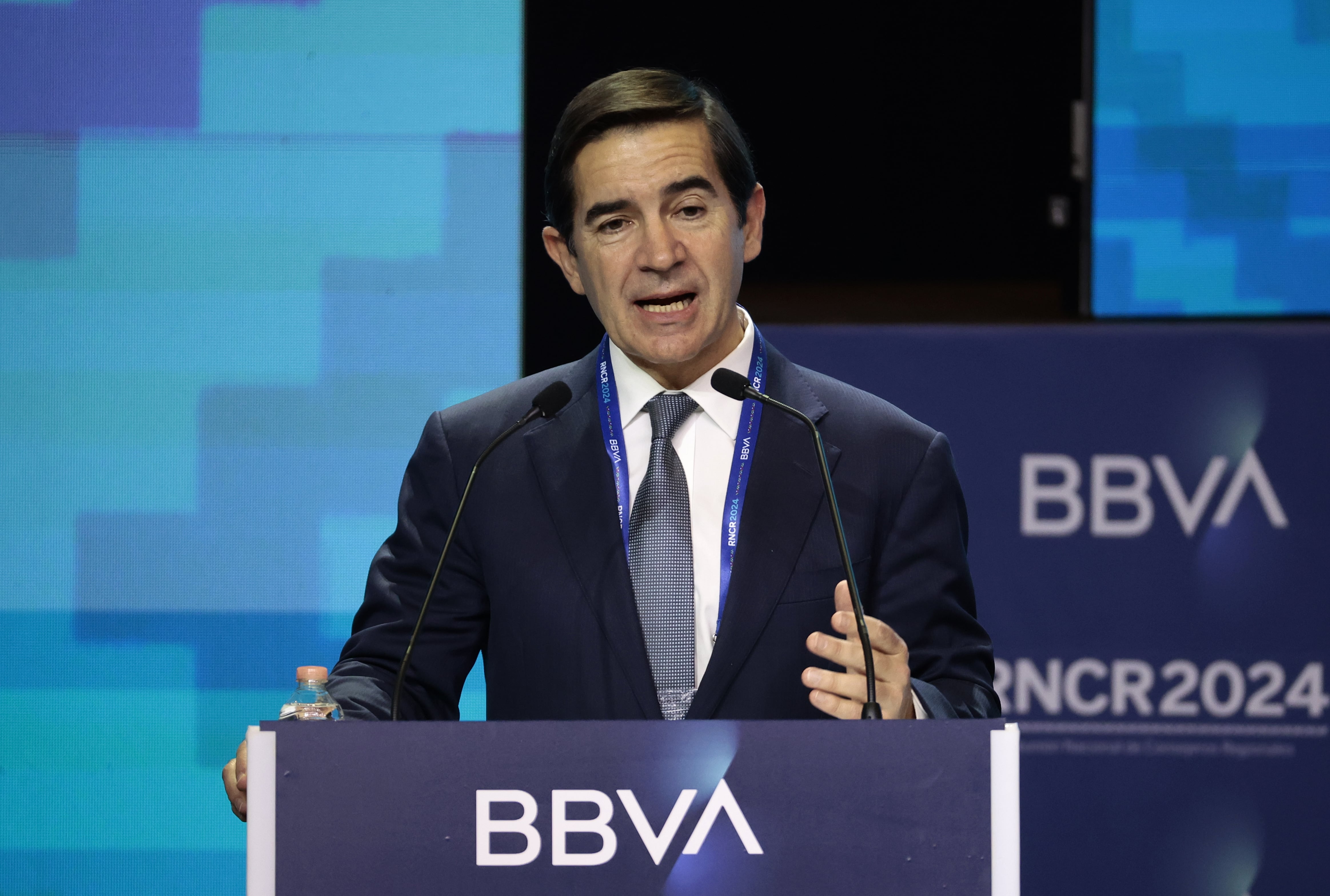 El presidente del grupo financiero BBVA, Carlos Torres Vila, EFE/ José Méndez