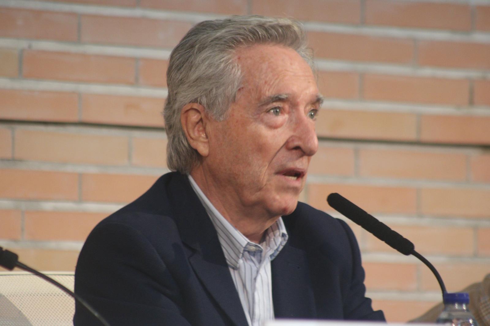 Un momento de la charla en la Facultad de Comunicación de la UMA este martes