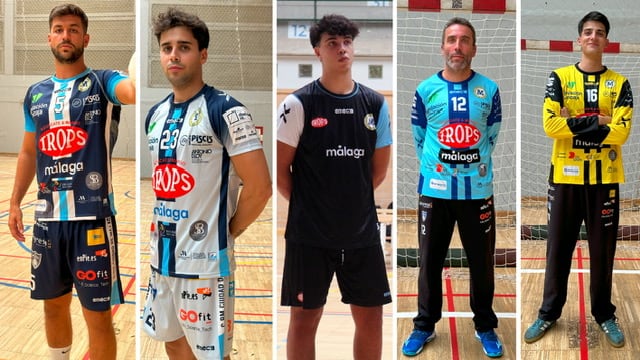 Las nuevas equipaciones del Trops Málaga para la temporada 2024/2025