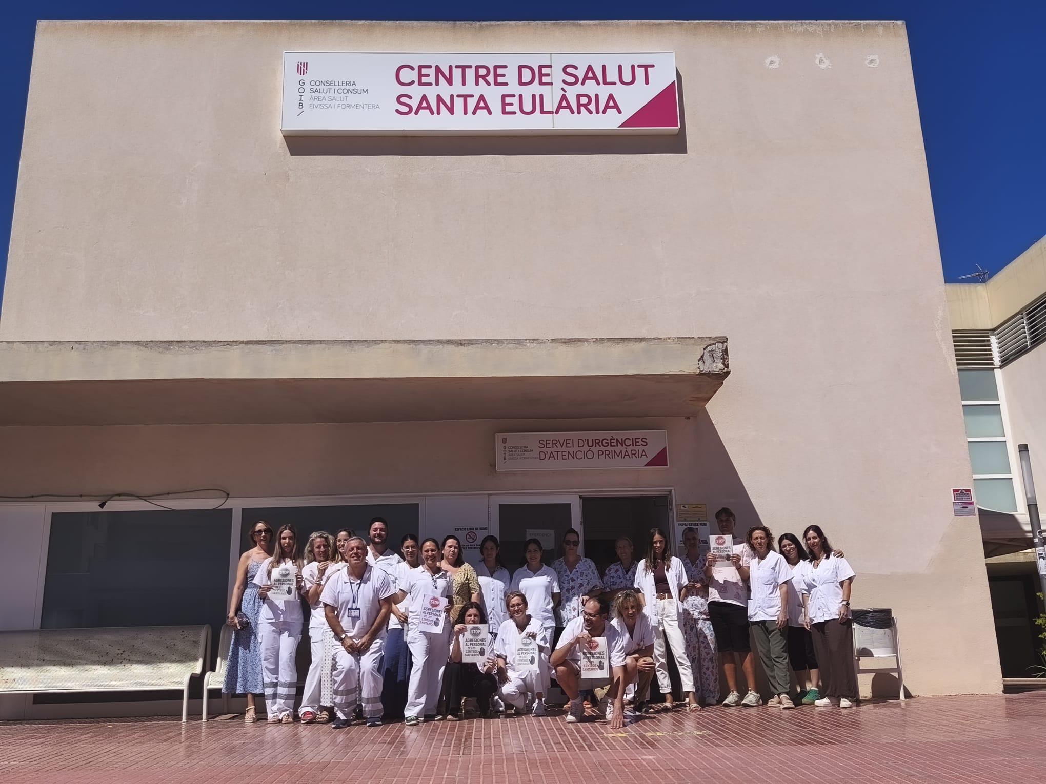 Concentraciòn en Santa Eulària