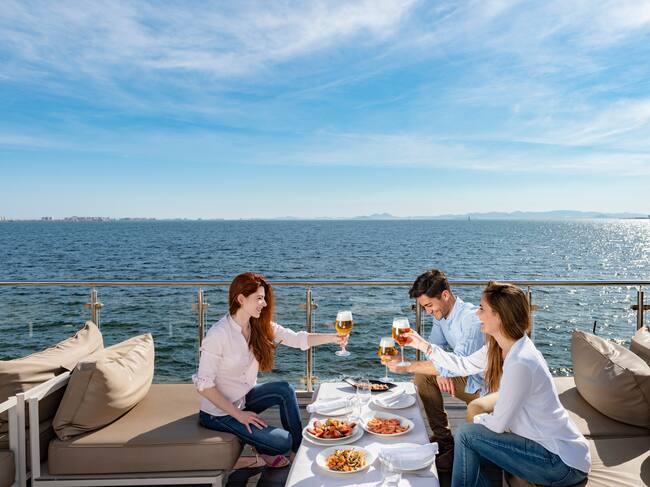 Aperitivo en el Mar Menor