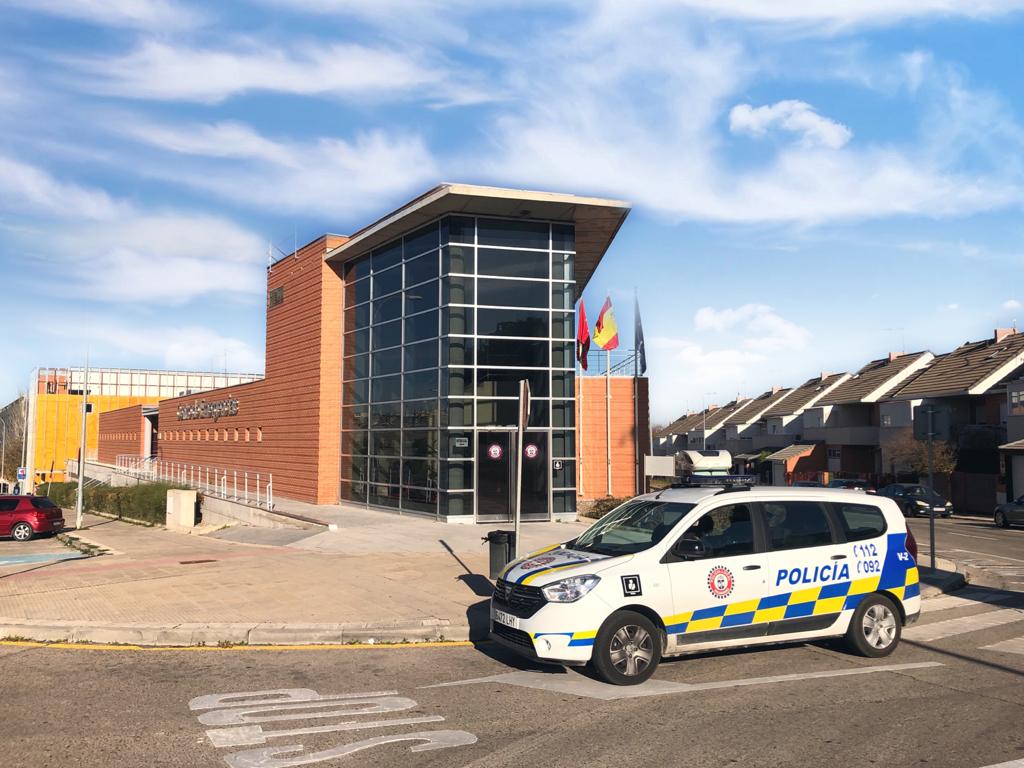 Imagen del edificio de Policía Local en Valdemoro