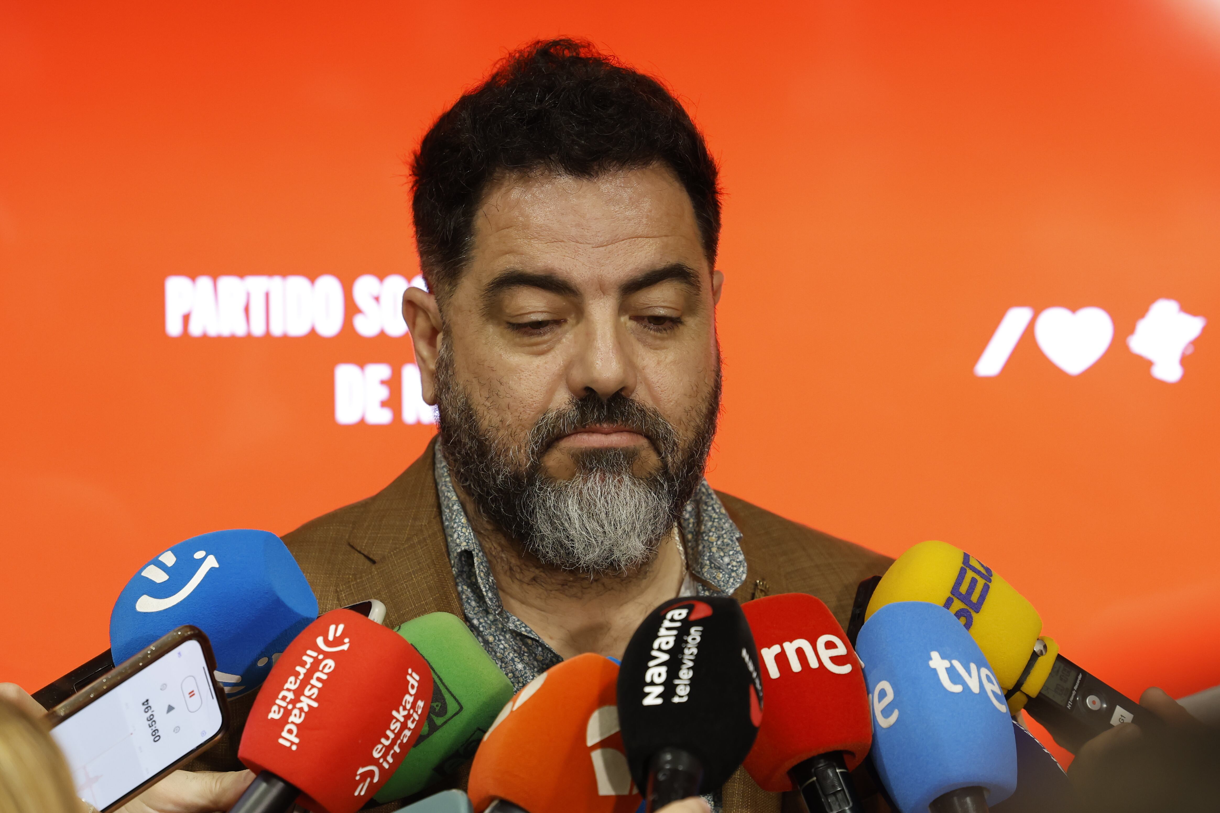 El vicesecretario general del PSN-PSOE, Ramón Alzorriz