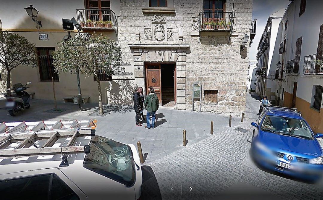 Plaza de la Merced donde se ubica la Gerencia de Urbanismo.