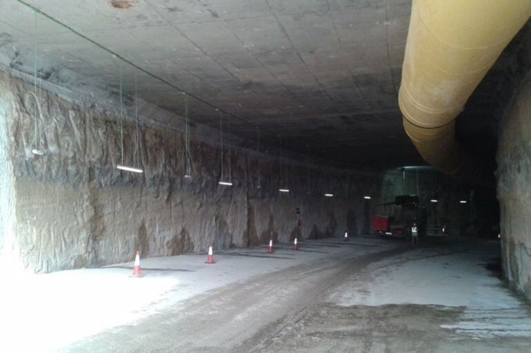 El acceso del túnel