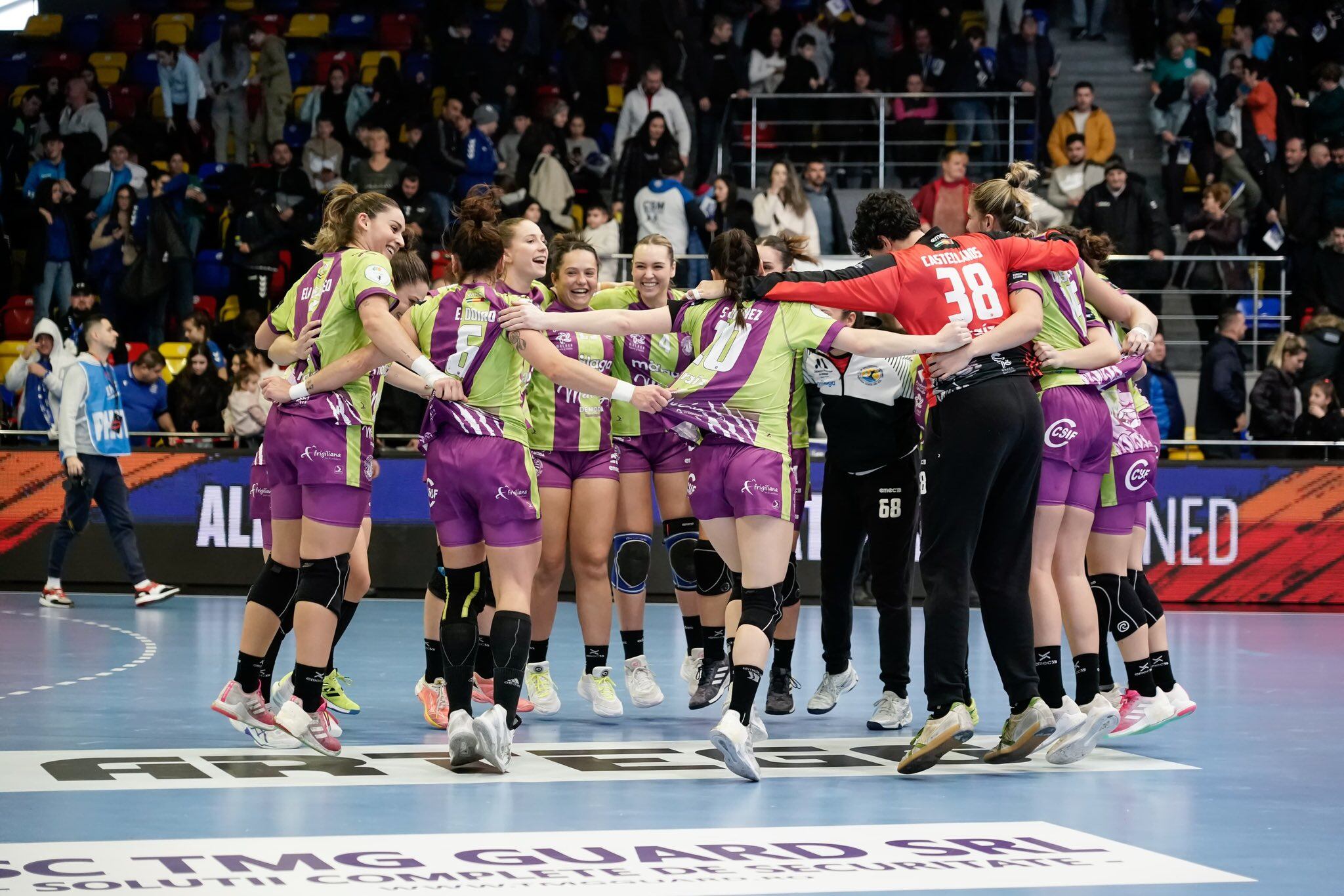 El Costa del Sol venció al Targu en la fase de grupos de la EHF European League