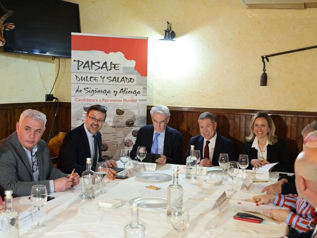 Reunión en Palazuelos candidatura Sigüenza