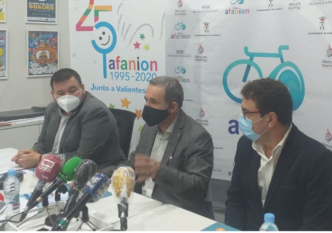 Presentación del evento solidario de AFANION