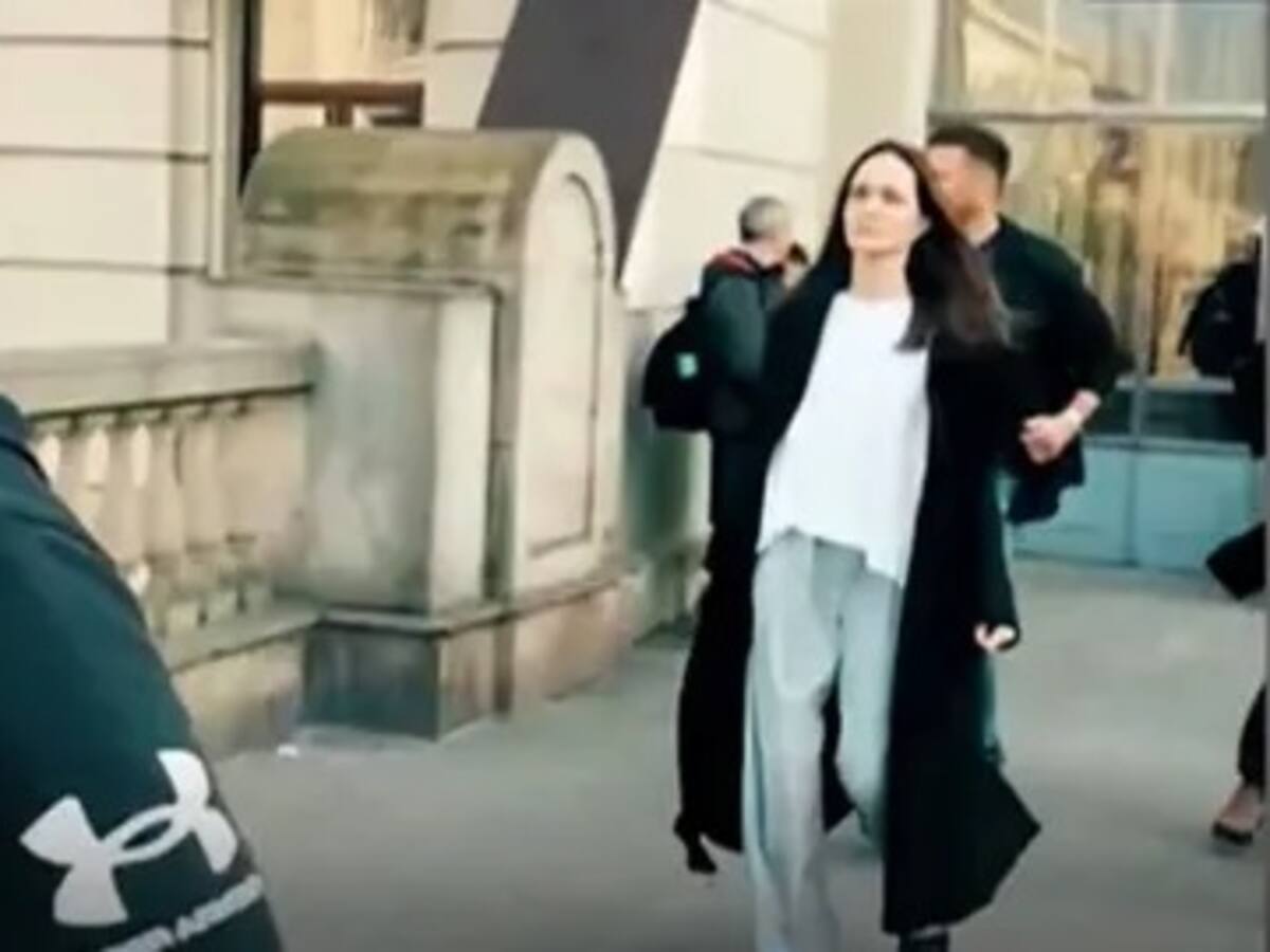 Angelina Jolie, evacuada tras una alerta de bombardeo durante su visita a Leópolis