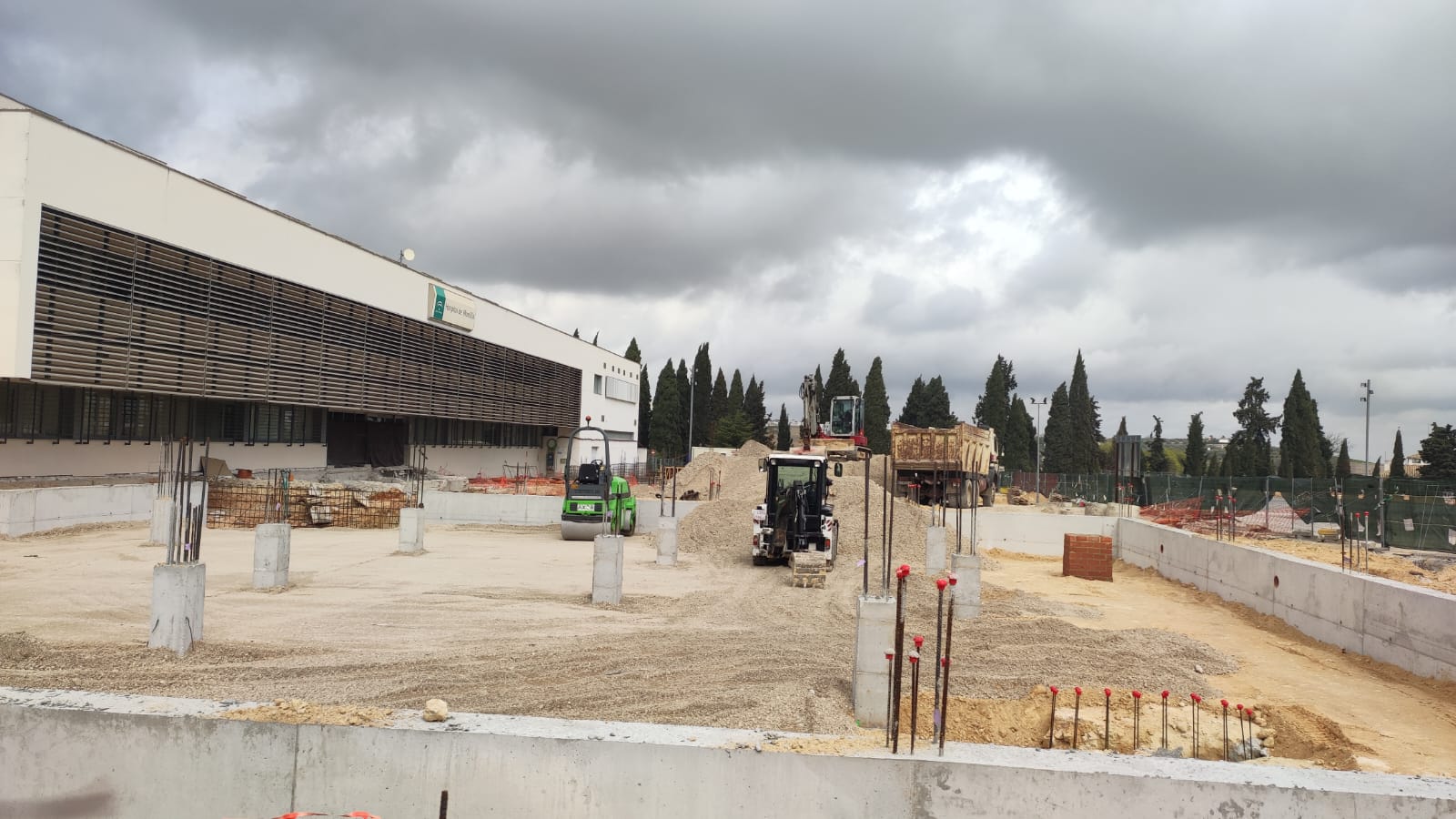 Obras de de la Junta de Andalucía en el Hospital de Montilla