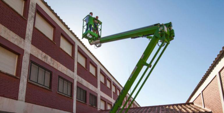 Interior del colegio Reggio de Puerto Real