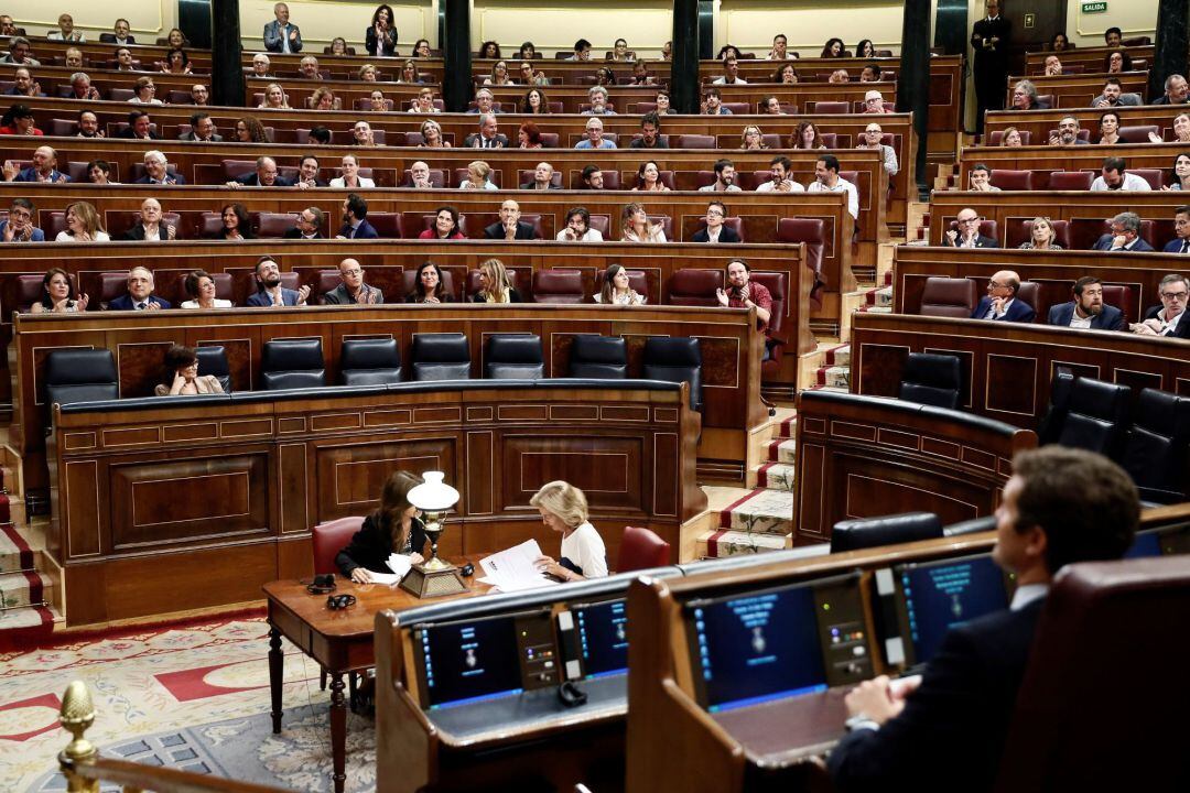 Pleno en el Congreso de los Diputados.