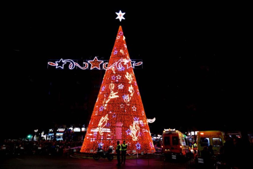 Árbol de Navidad de Móstoles