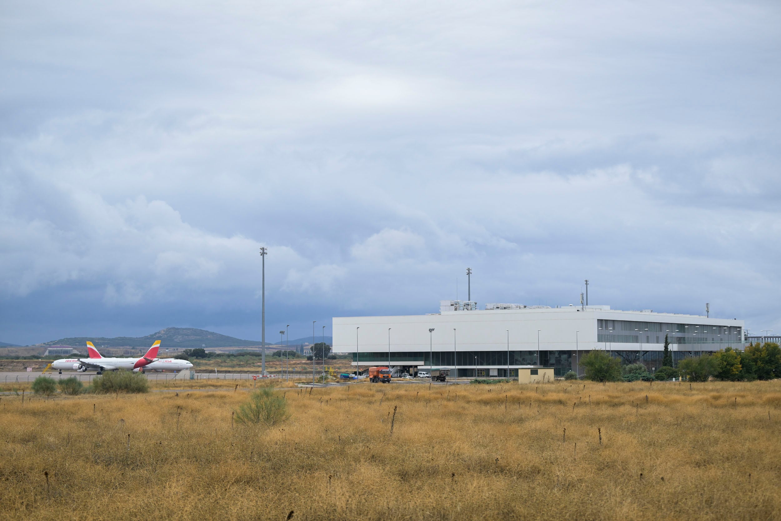 CIUDAD REAL, 15/10/2024.- Vista de las instalaciones del aeropuerto de Ciudad Real, este martes/ Jesus Monroy