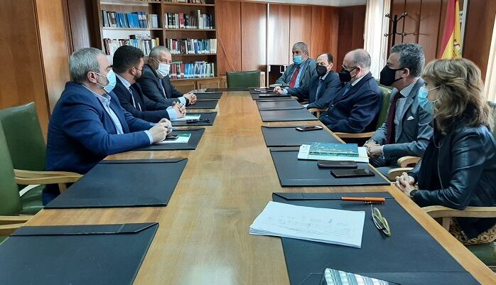 Un momento de la reunión