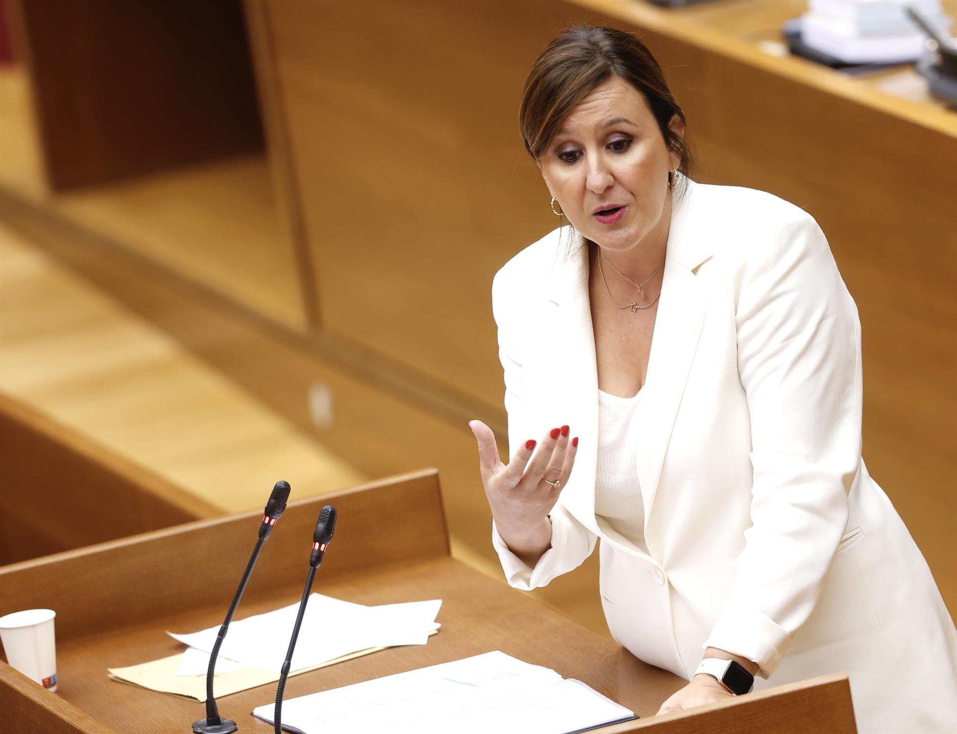 María José Catalá en les Corts en el Debate de Política General