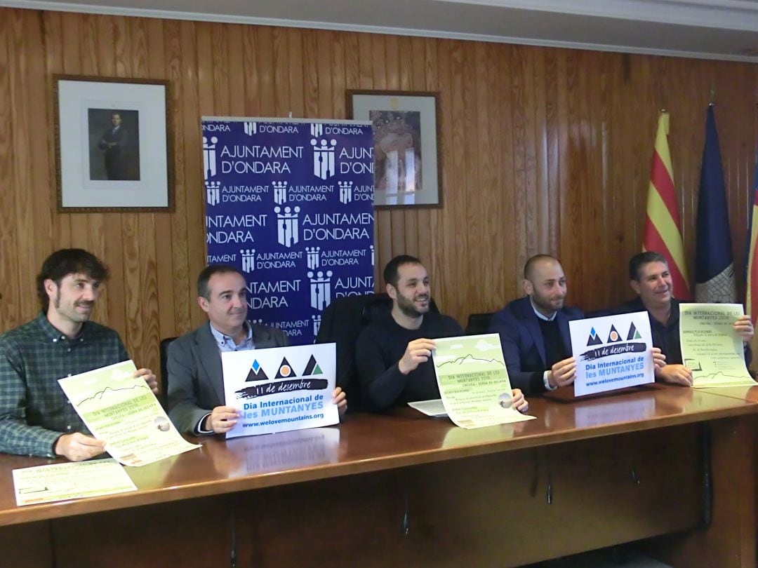 Presentación de los actos con motivo del Día Internacional de las Montañas, en Ondara.