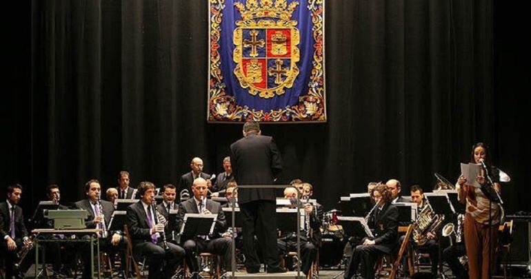 Imagen de un concierto de la Banda Municipal de Música de Palencia