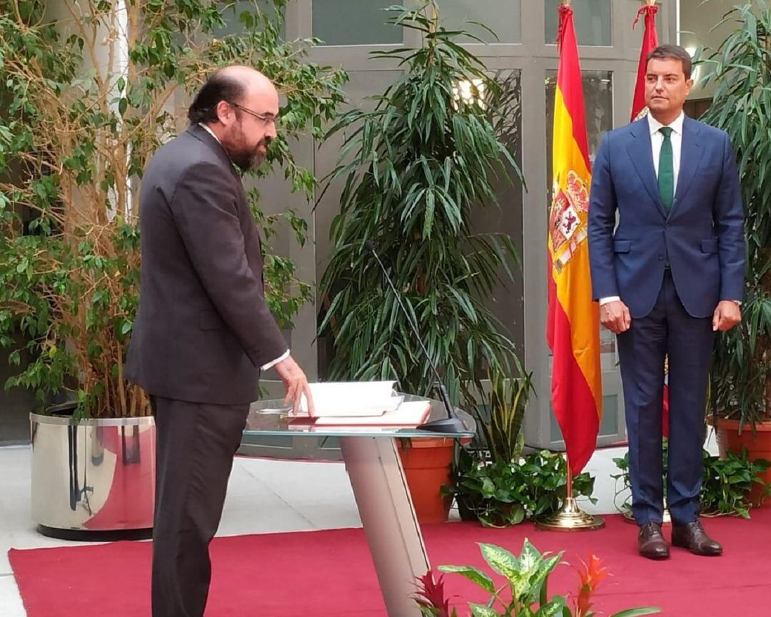 Máximo López toma posesión de su cargo