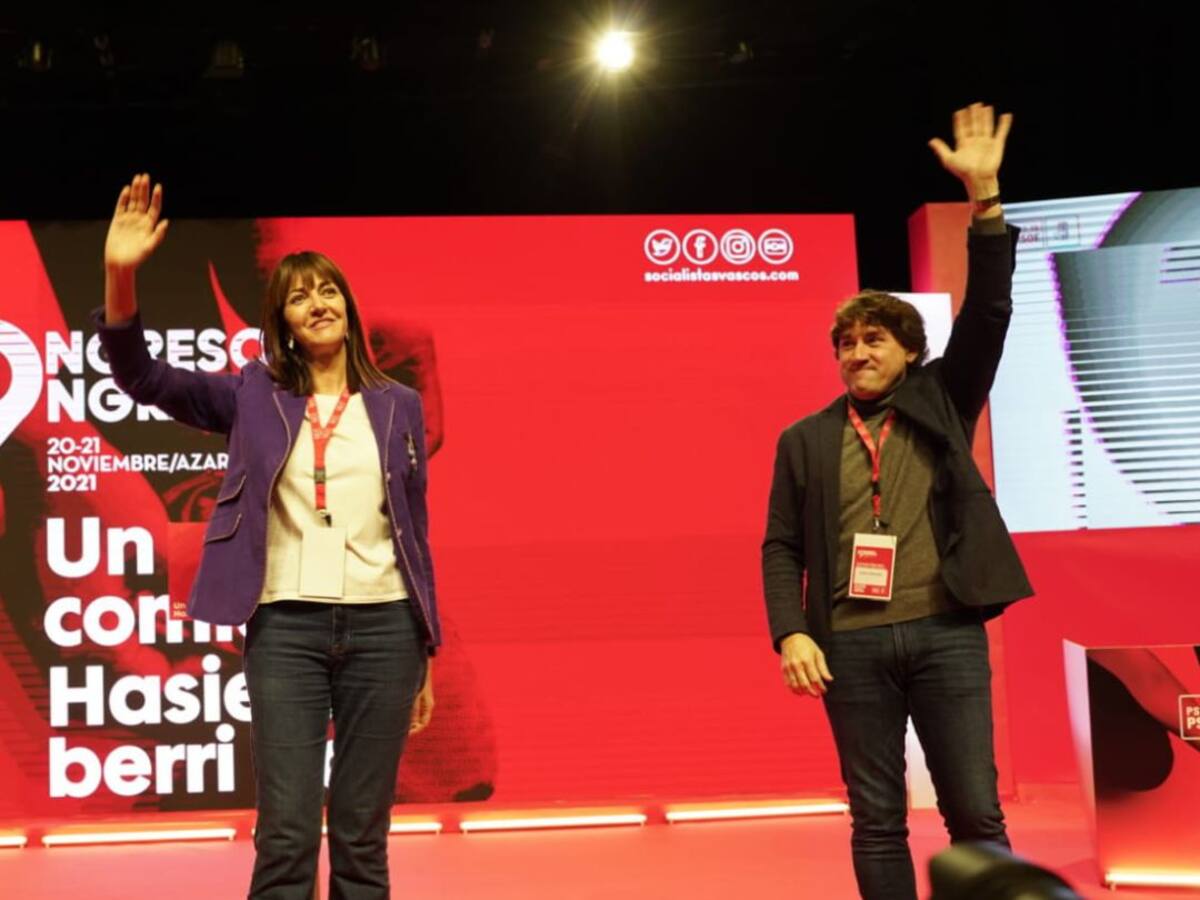 Andueza presenta una ejecutiva del PSE renovada y rejuvenecida