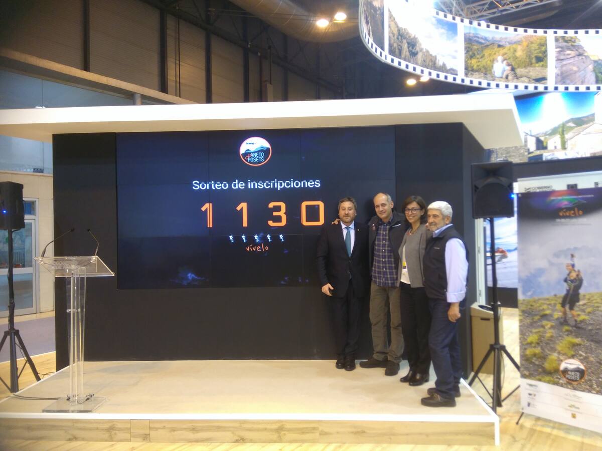 Pistoletazo de salida en Fitur al Gran Trail Trangoworld Aneto-Posets